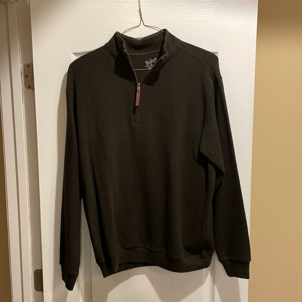 Woolrich 1/4 zip Sweater mens Xl